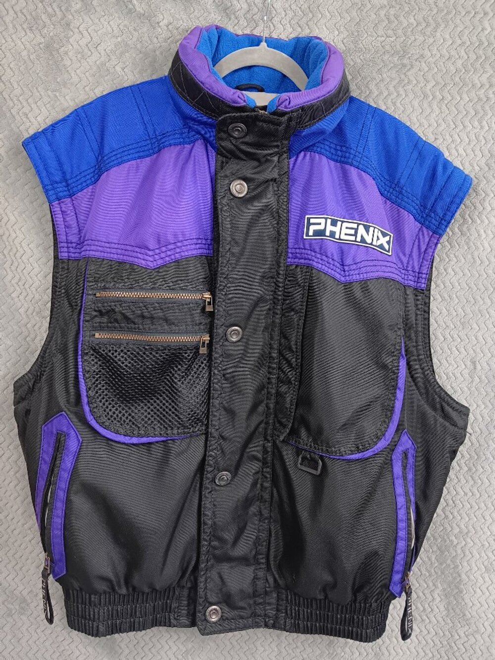 PHENIX Men's Ski Jacket Vest Size L Full Zip Pockets Outdoor Skiing Sport Winter
